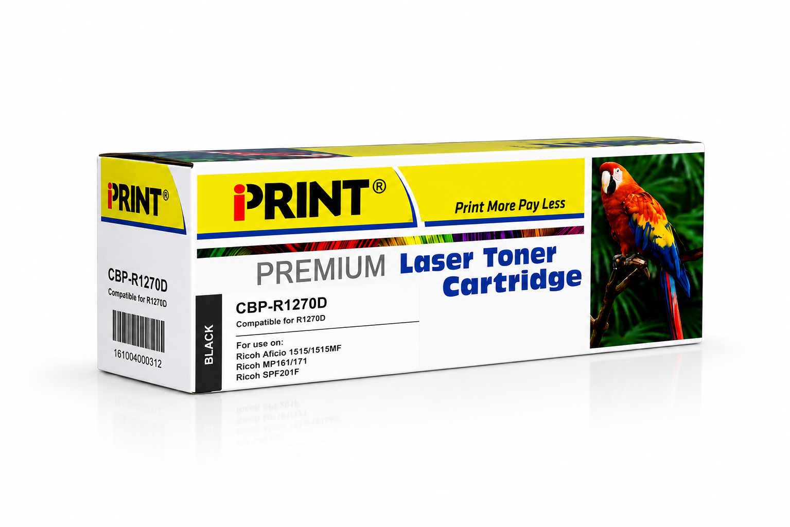 Compatible Ricoh R1270D Black Toner Cartridge