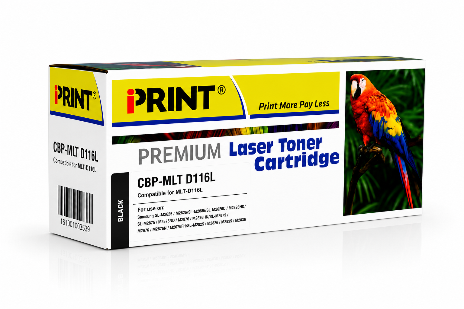 Compatible Samsung MLT D116L Black Toner Cartridge