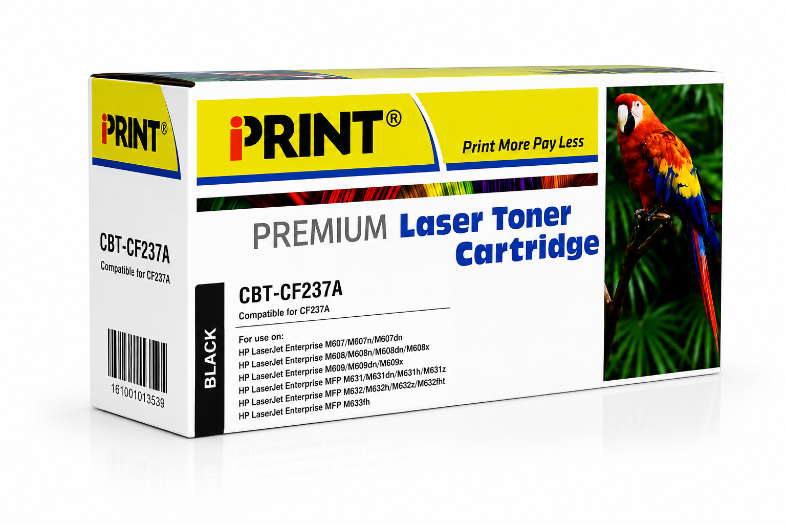 Compatible HP 37A Black Toner Cartridge - (CF237A)