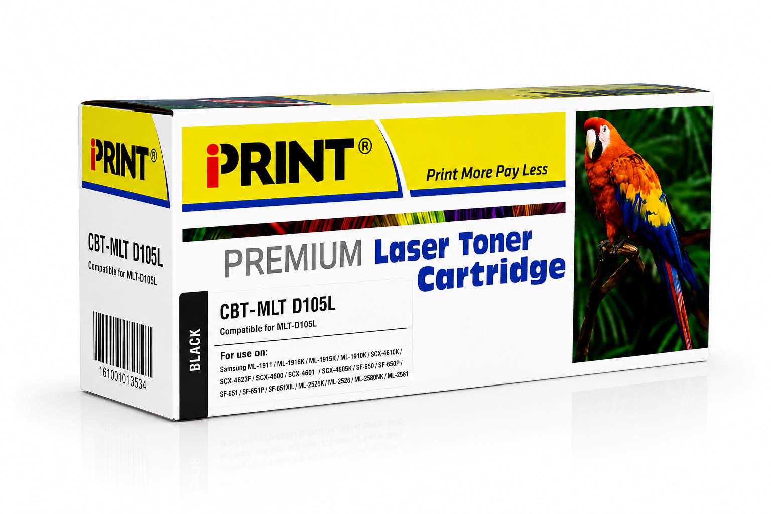 Compatible Samsung MLT D105L Black Toner Cartridge