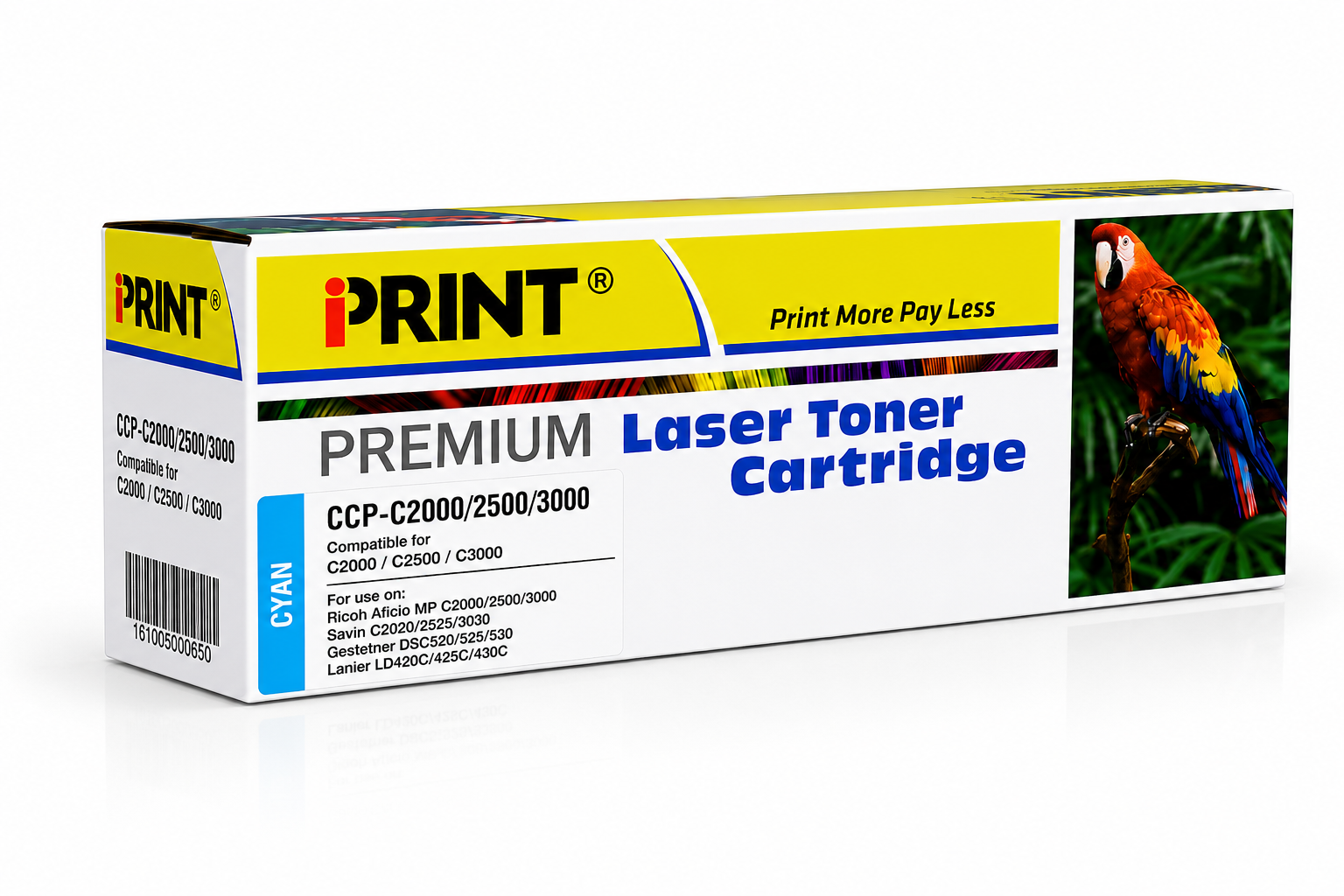 Compatible RICOH MP2500C PREMIUM Cyan Toner Catridge
