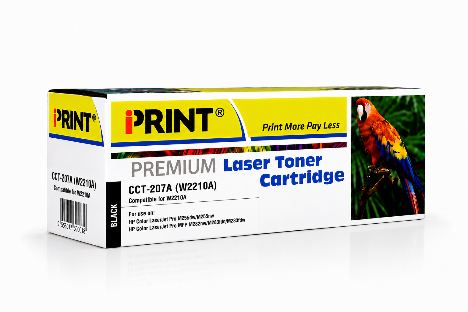 Compatible HP 207A Black Toner Cartridge - (W2210A)