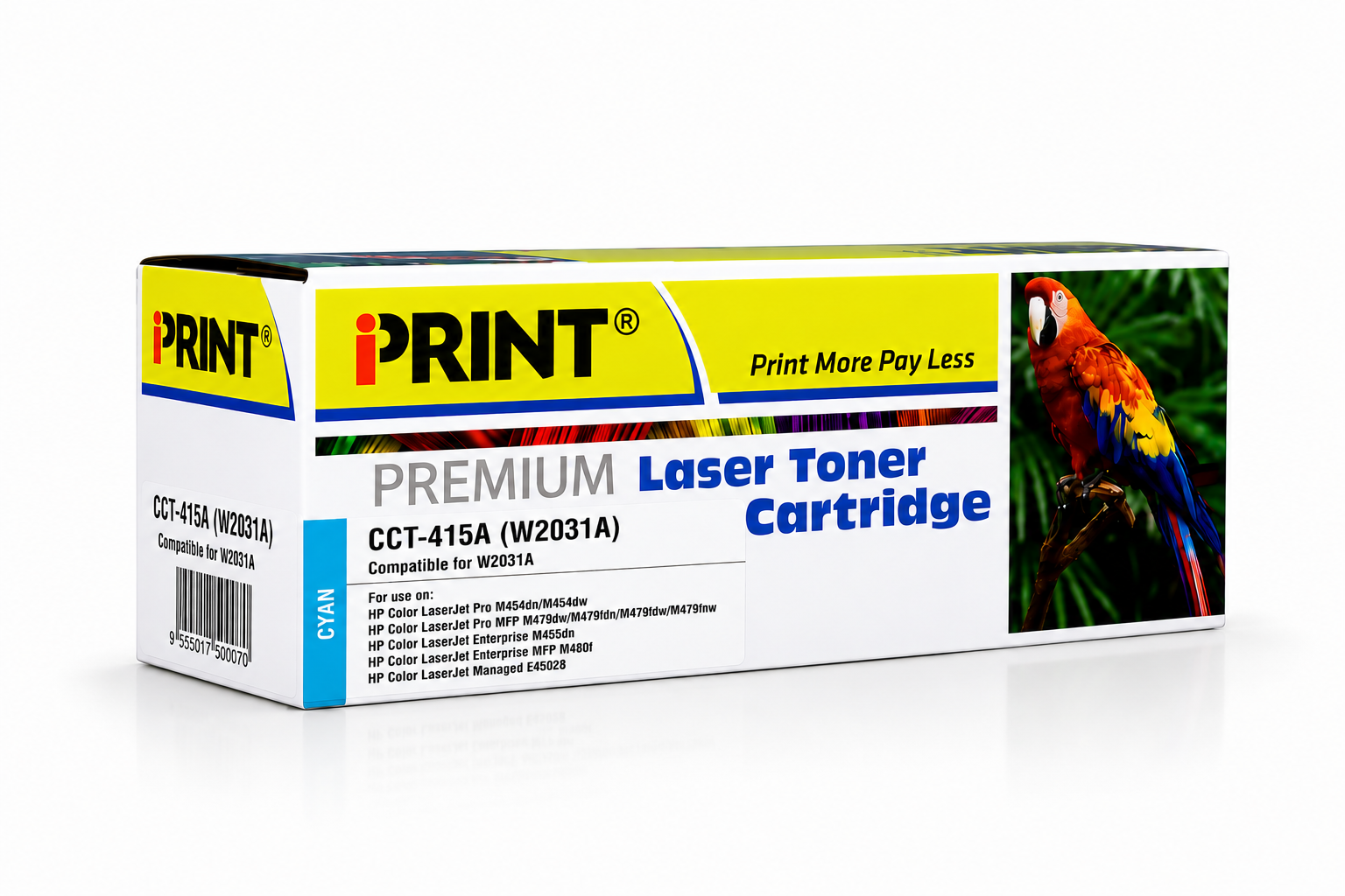 Compatible HP 415A Cyan Toner Cartridge - (W2031A)