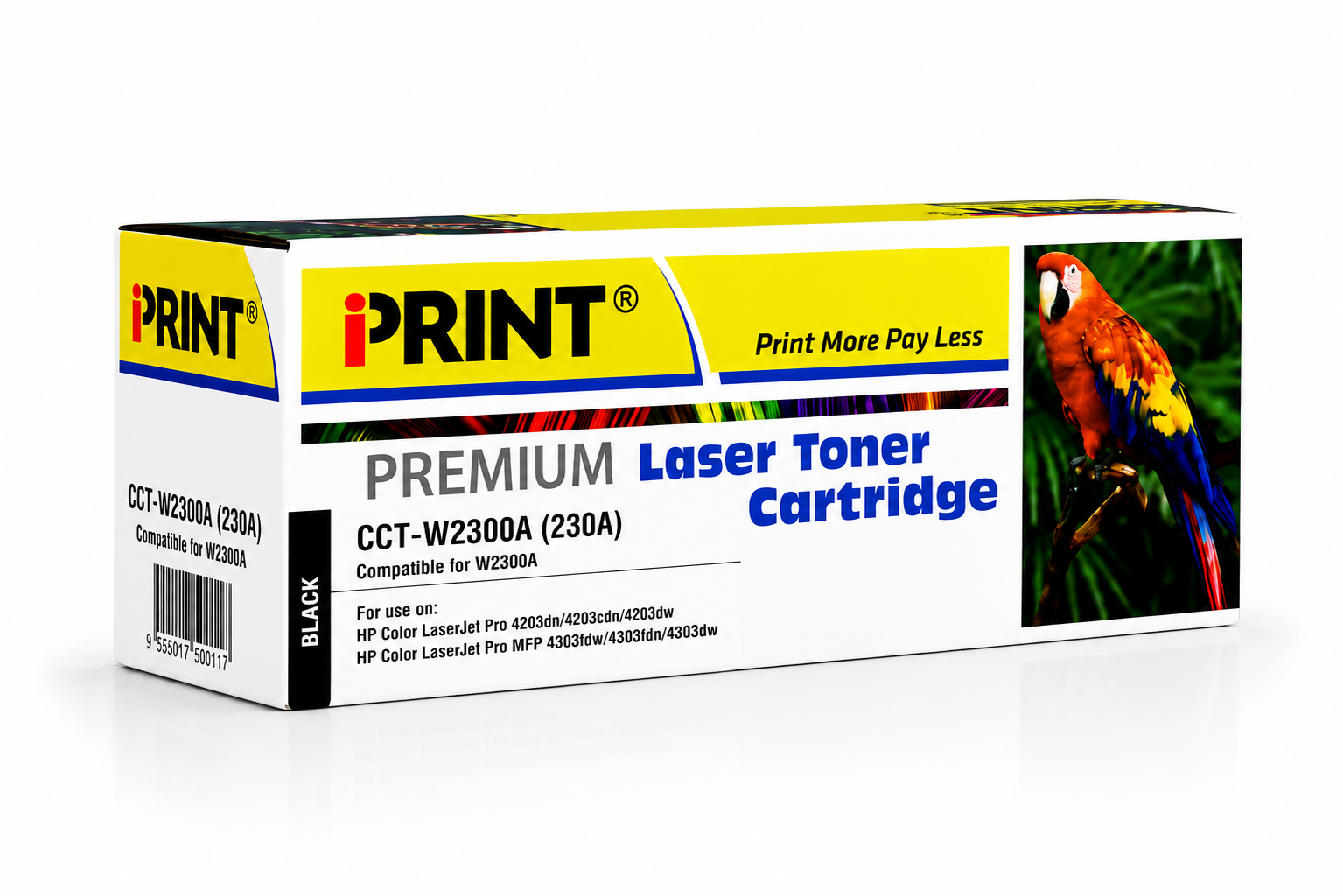 Compatible HP 230A Black Toner Cartridge - (W2300A)