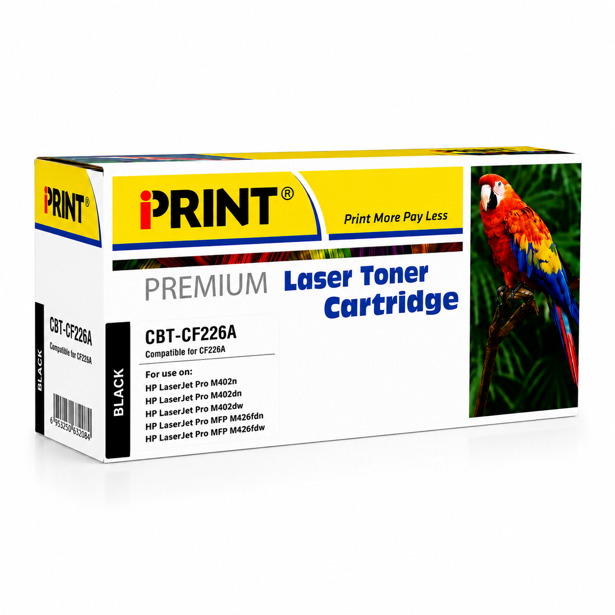 Compatible HP 26A Black Toner Cartridge - (CF226A)