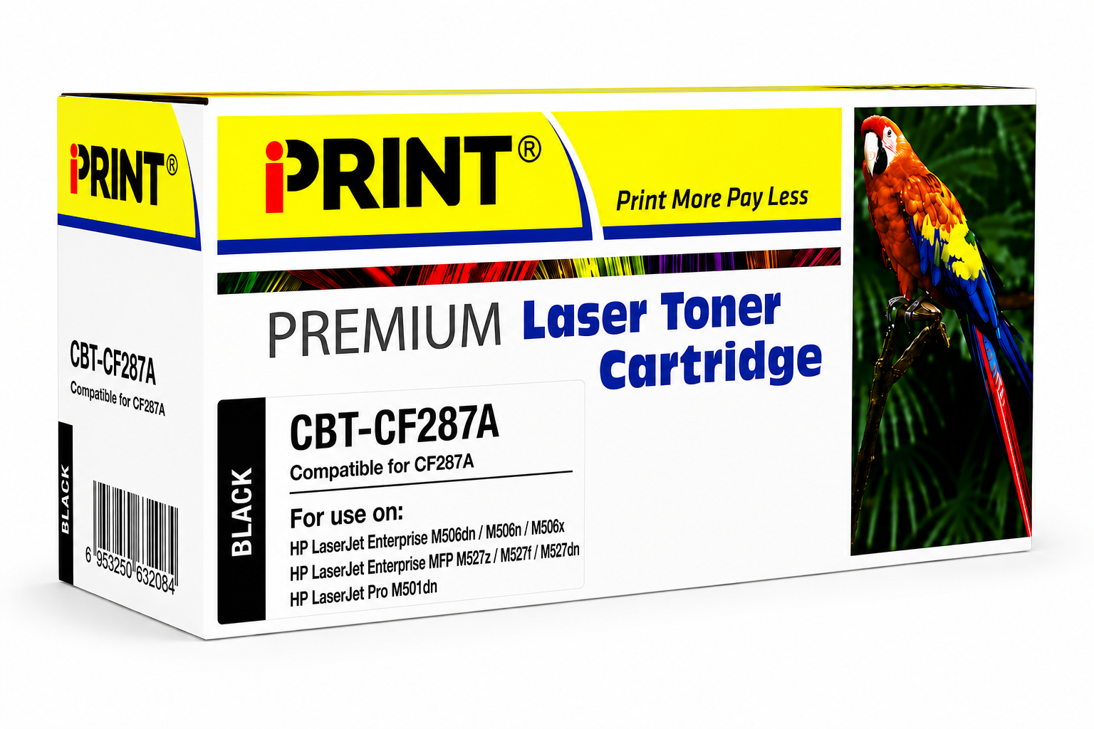 Compatible HP 87A Black Toner Cartridge - (CF287A)