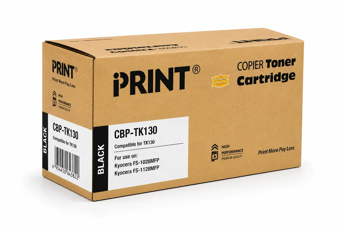 Compatible Kyocera TK130 Black Toner Cartridge - (TK-130)