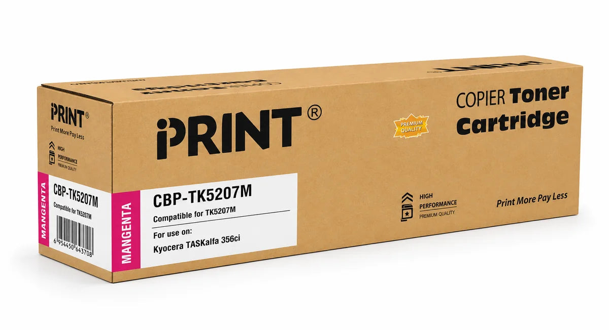 Compatible Kyocera TK5207 MAGENTA TONER CARTRIDGE - (CCP-TK-5207)