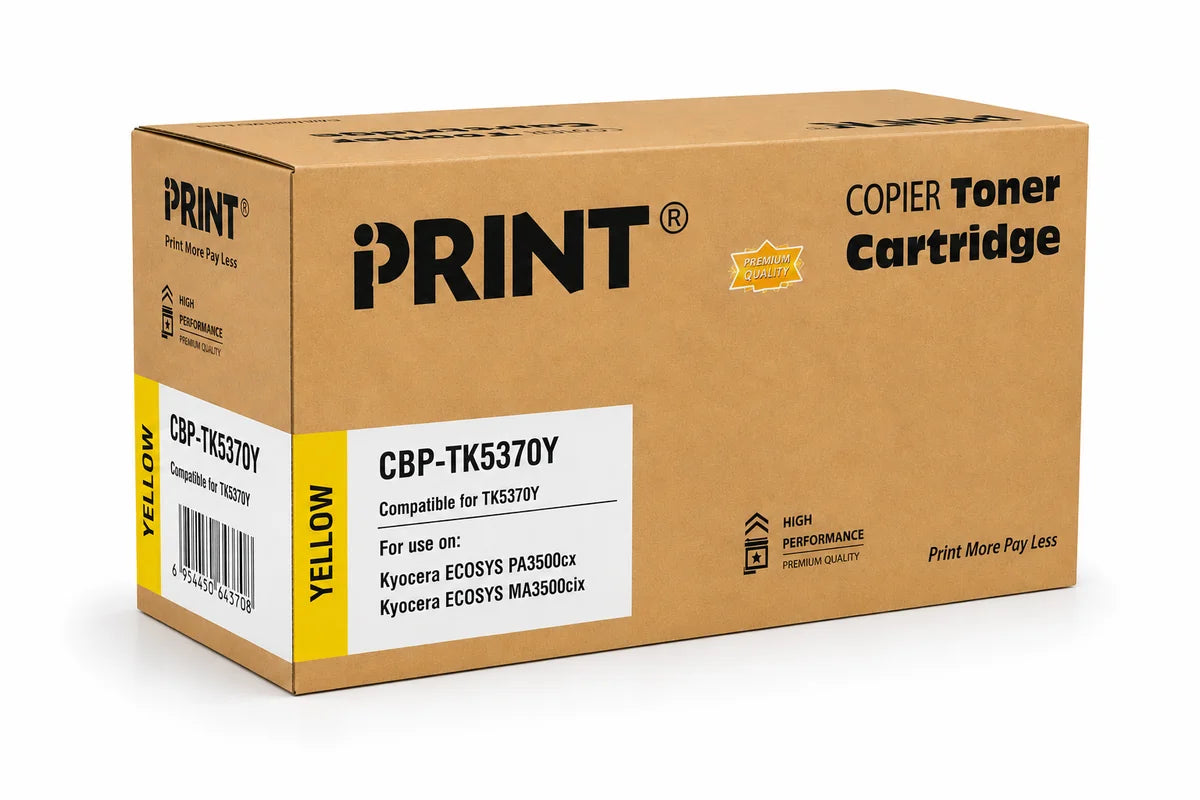 Compatible KYOCERA TK 5370 YELLOW TONER CARTRIDGE - (TK 5370 Y)