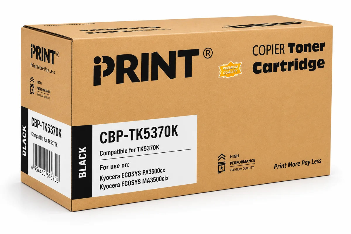 Compatible KYOCERA TK 5370 BLACK TONER CARTRIDGE - (TK 5370 BK)
