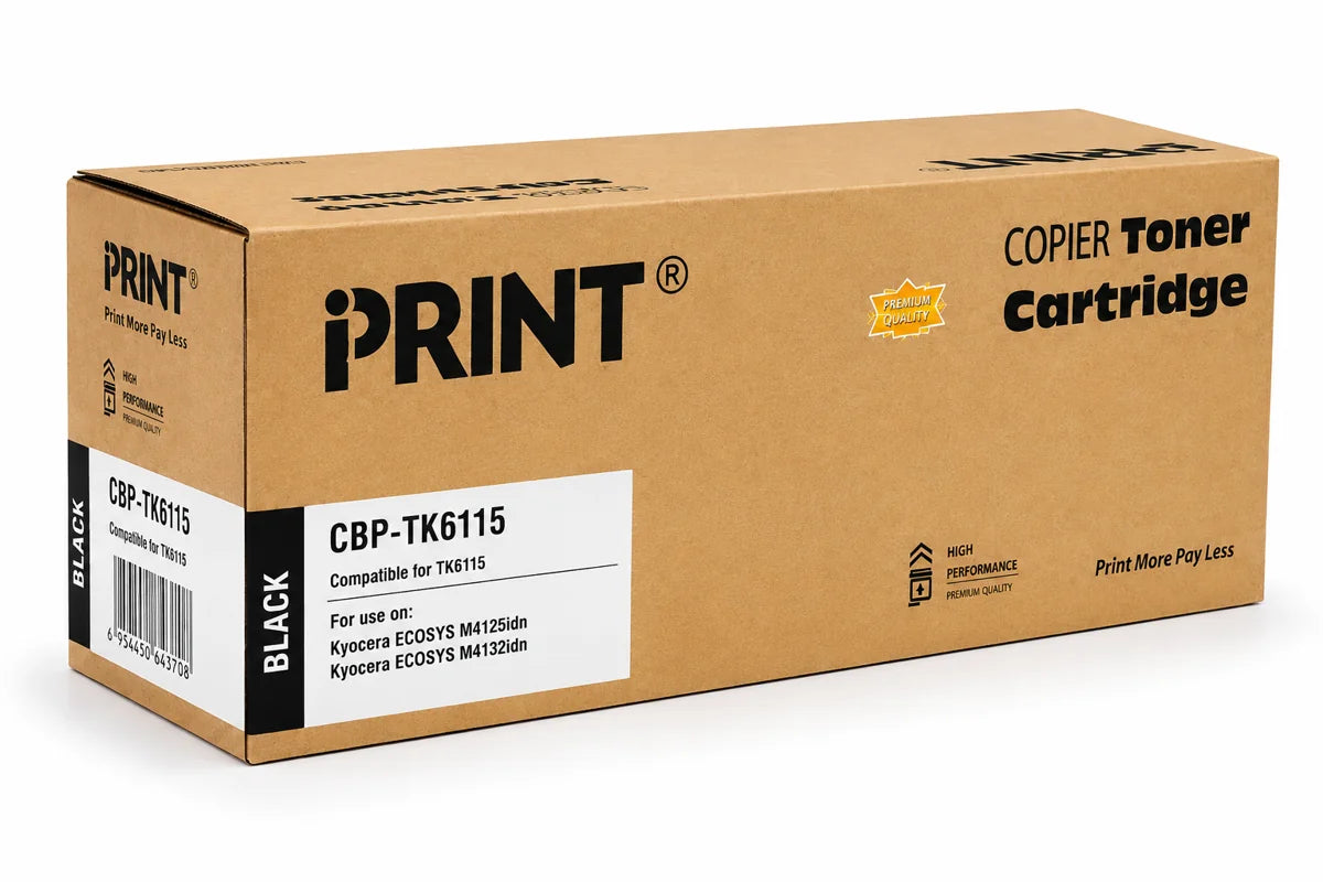 Compatible Kyocera TK6115 Black Toner Cartridge - (TK-6115)
