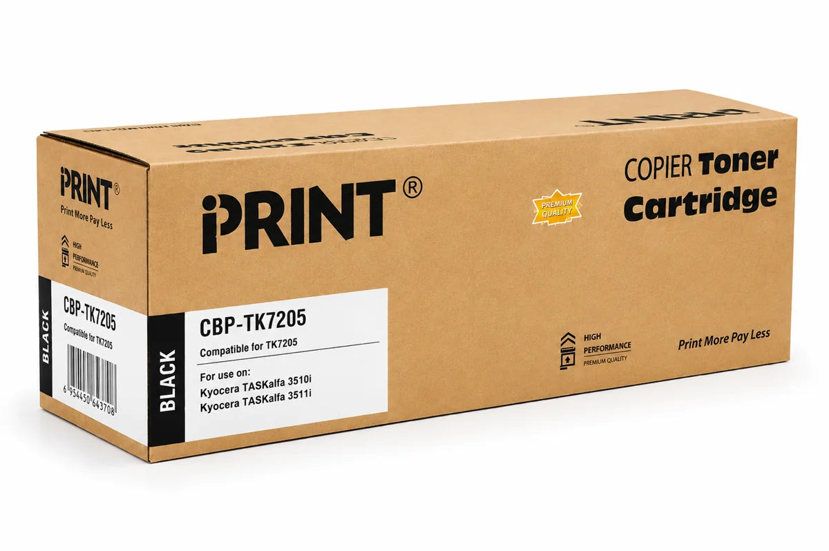 Compatible Kyocera TK7205 Black Toner Cartridge - (TK-7205)