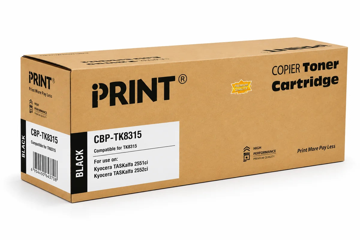 Compatible Kyocera TK8315 Black Toner Cartridge - (TK8315)