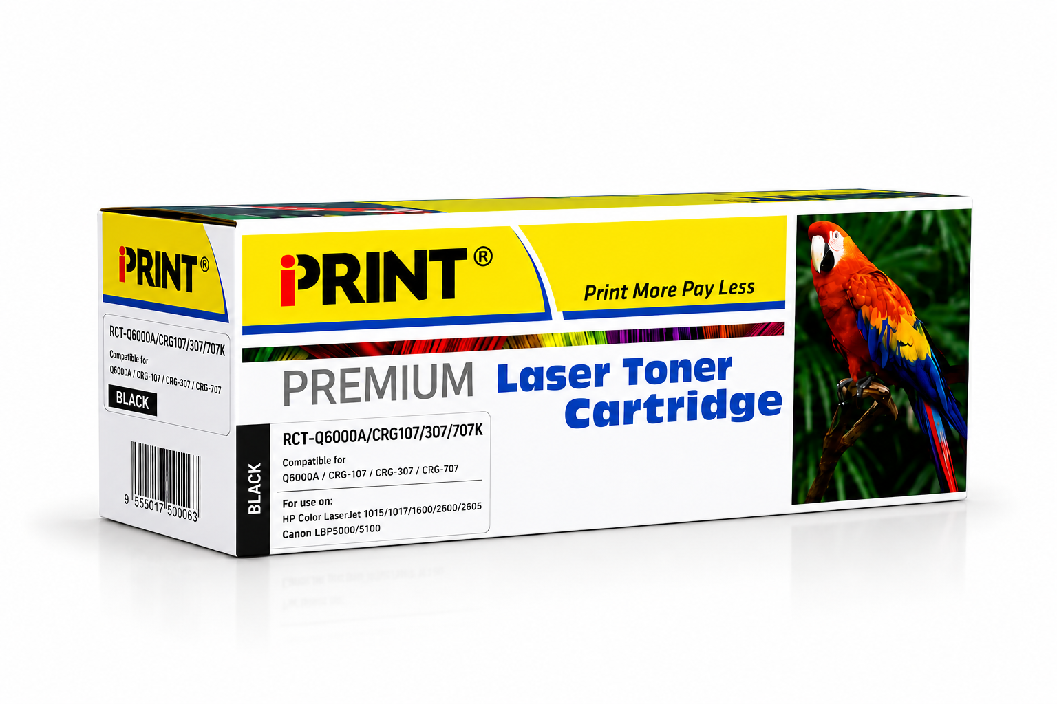 Compatible HP 124A Black Toner Cartridge - (Q6000A)