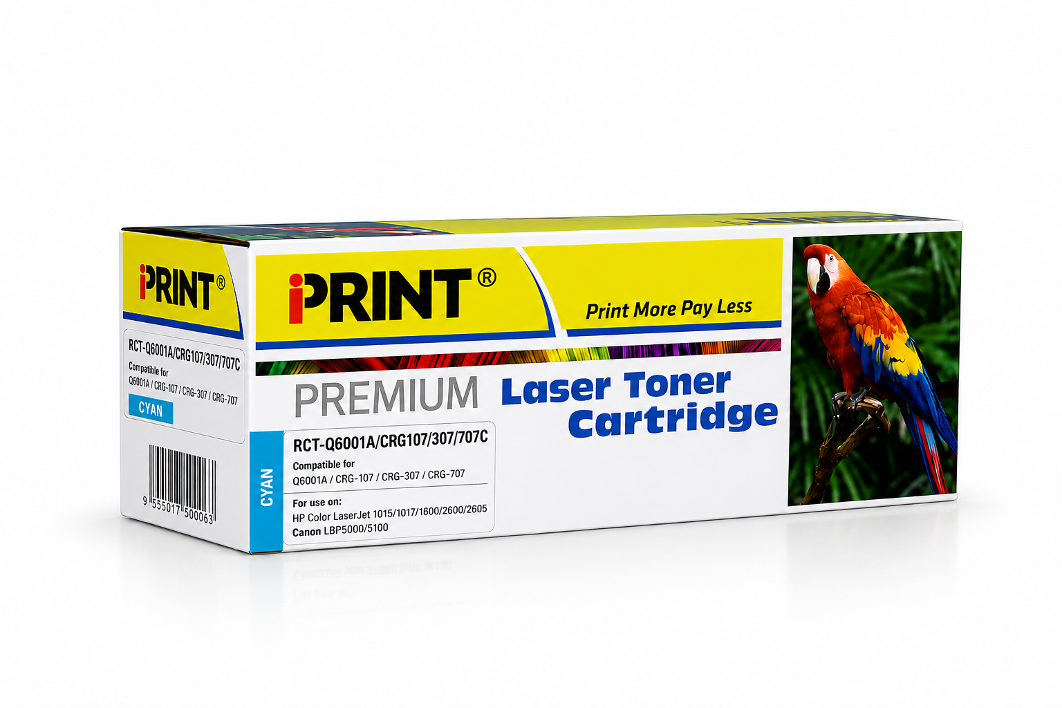Compatible HP 124A Cyan Toner Cartridge - (Q6001A)