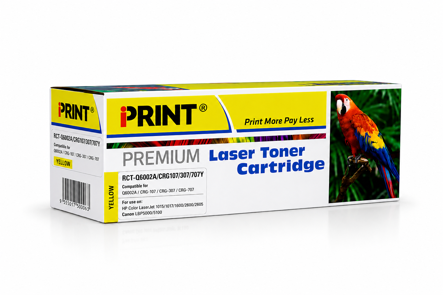 Compatible HP 124A Yellow Toner Cartridge - (Q6002A)