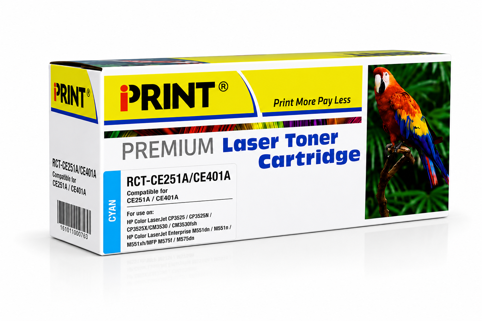 Compatible HP 507A Cyan Toner Cartridge - (CE401A)