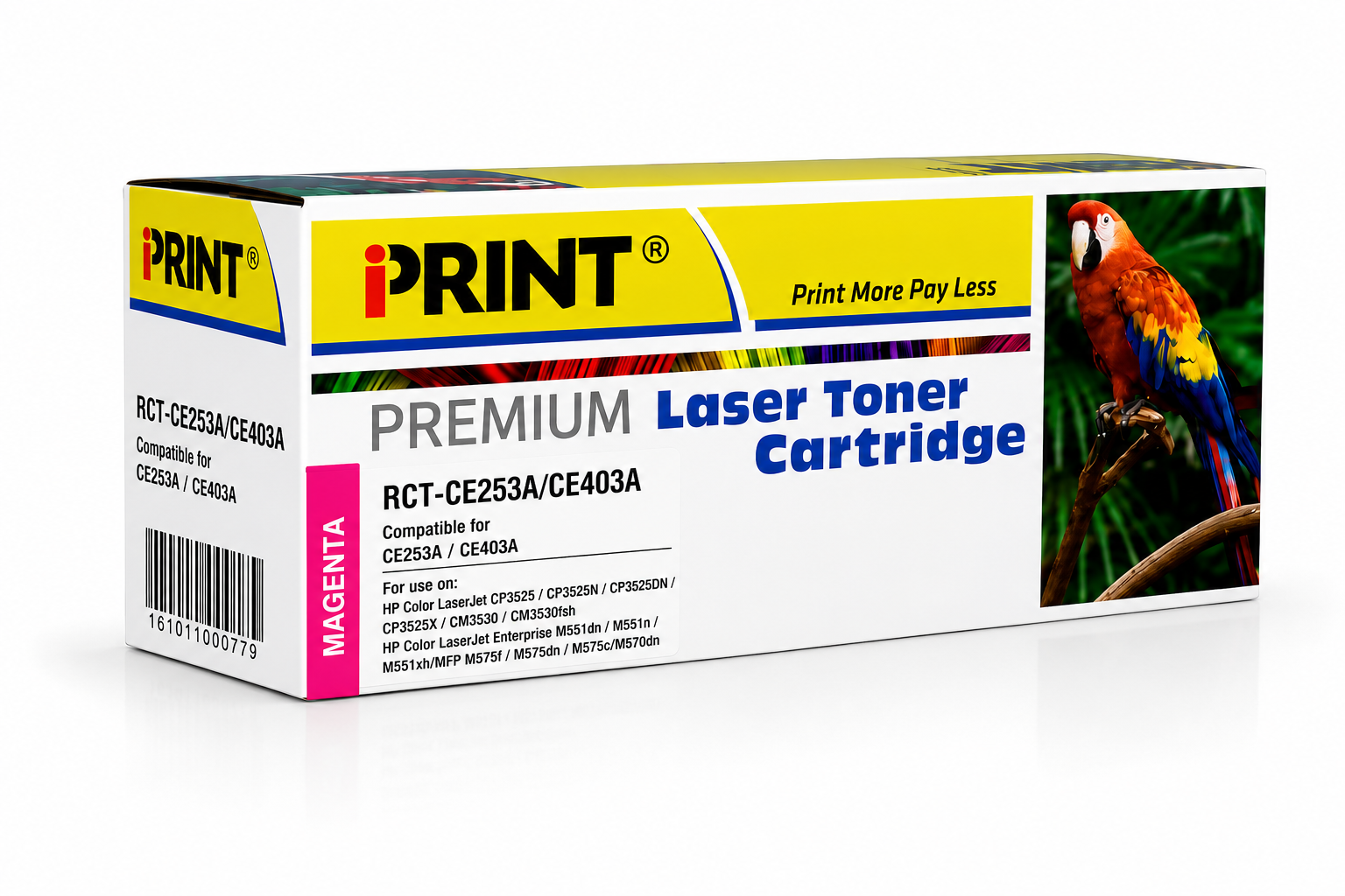 Compatible HP 507A Magenta Toner Cartridge - (CE403A)
