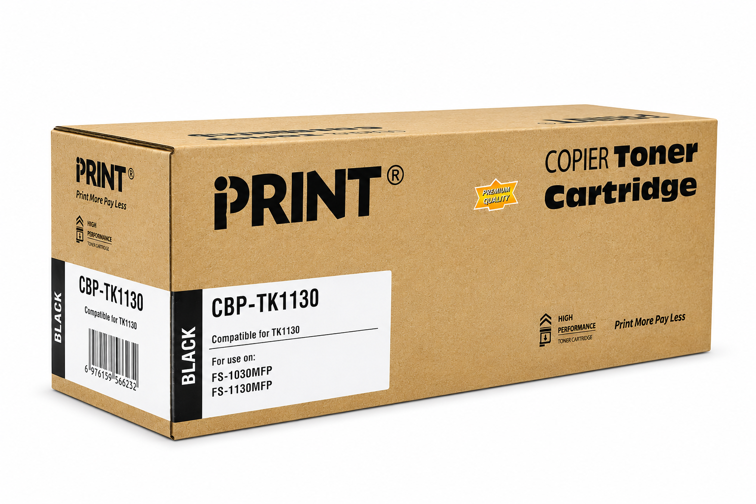 Compatible Kyocera TK1130 Black Toner Cartridge - (TK-1130)