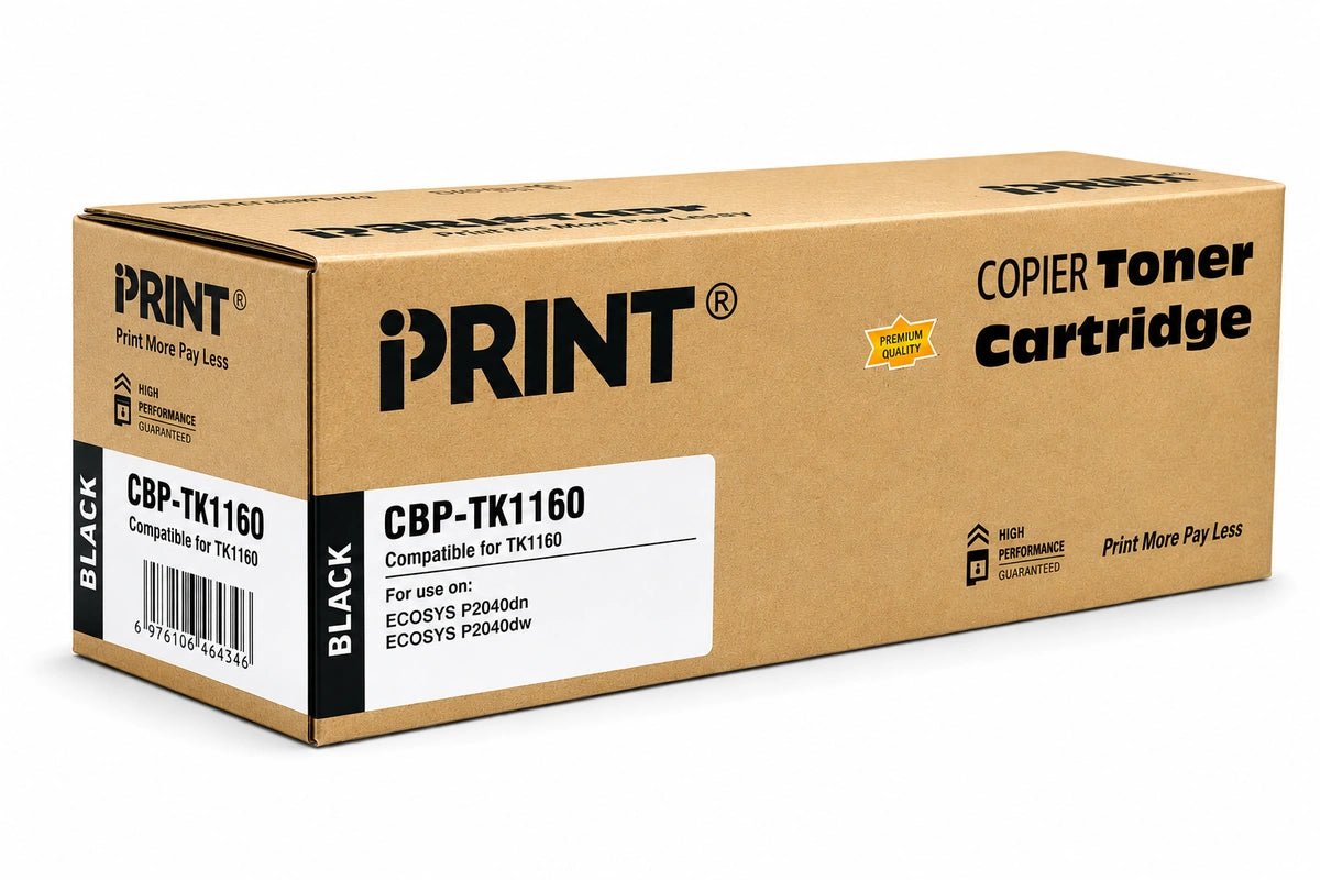 Compatible Kyocera TK1160 Black Toner Cartridge - (TK-1160)