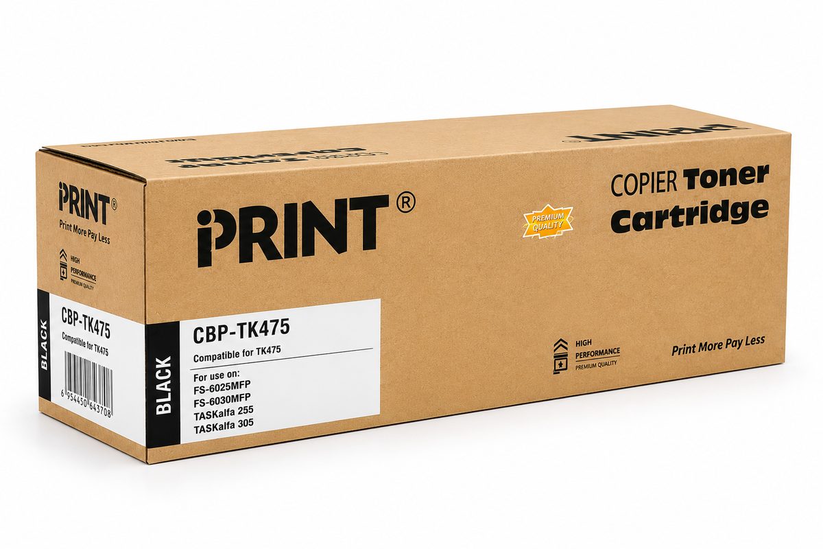 Compatible Kyocera TK475 Black Toner Cartridge - (TK-475)