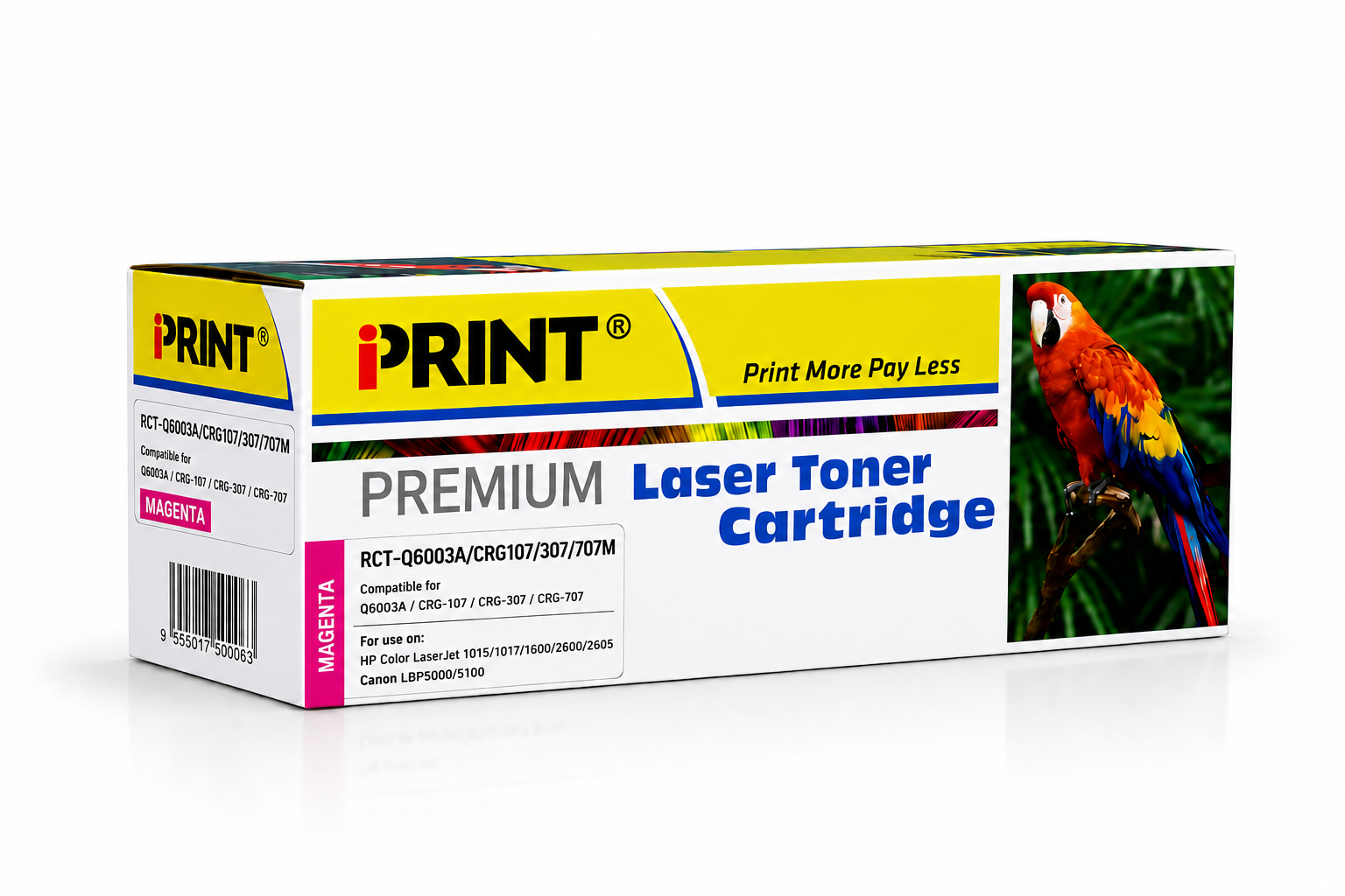 Compatible HP 124A Magenta Toner Cartridge - (Q6003A)