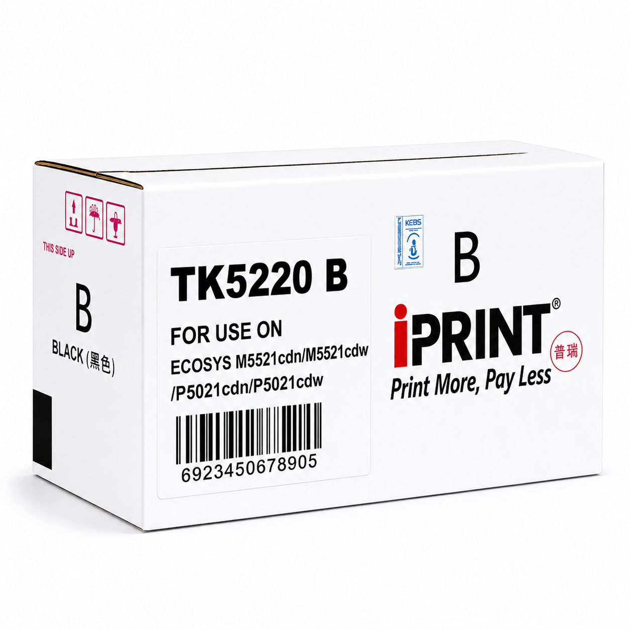 Compatible Kyocera TK5220 Black Toner Cartridge - (TK-5220 BK)