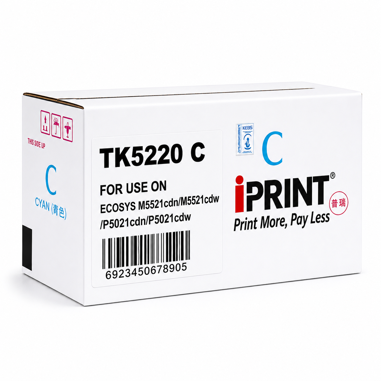 Compatible Kyocera TK5220 Cyan Toner Cartridge - (TK-5220 C)